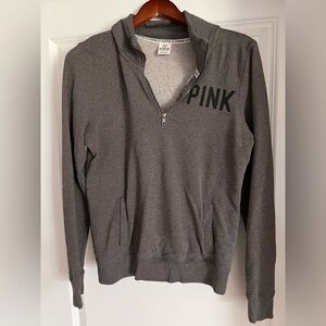 Pink Victoria’s Secret quarter zip